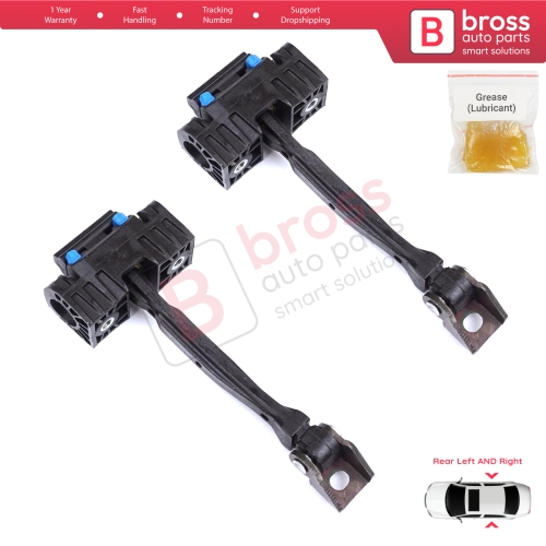 2 Pieces Rear Door Stop Check Assy Limiter Strap for VW Tiguan MK1 5N 2007-2018 5N0839249A