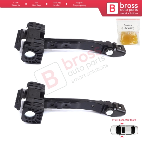 2 Pieces Front Door Stop Check Assy Limiter Strap for VW Caddy MK4 MK5 SB 2020-On MPV Box 2K7837249A