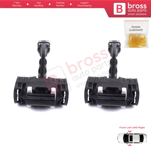 2 Pieces Front Door Stop Check Assy Limiter Strap for VW Caddy MK4 MK5 SB 2020-On MPV Box 2K7837249A