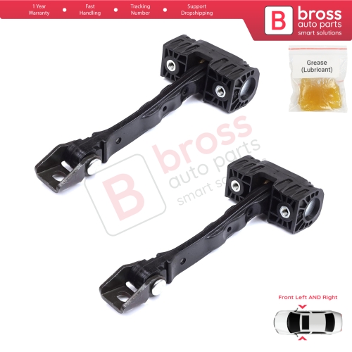 2 Pieces Front Door Stop Check Assy Limiter Strap for VW Caddy MK4 MK5 SB 2020-On MPV Box 2K7837249A