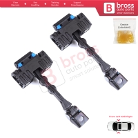 2 Pieces Front Door Stop Check Assy Limiter Strap for VW Beetle A5 5C 2011-2019 2/3-Door Hatchback Cabriolet 5C5837249