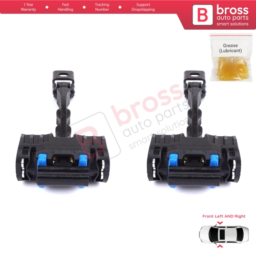 2 Pieces Front Door Stop Check Assy Limiter Strap for VW Beetle A5 5C 2011-2019 2/3-Door Hatchback Cabriolet 5C5837249