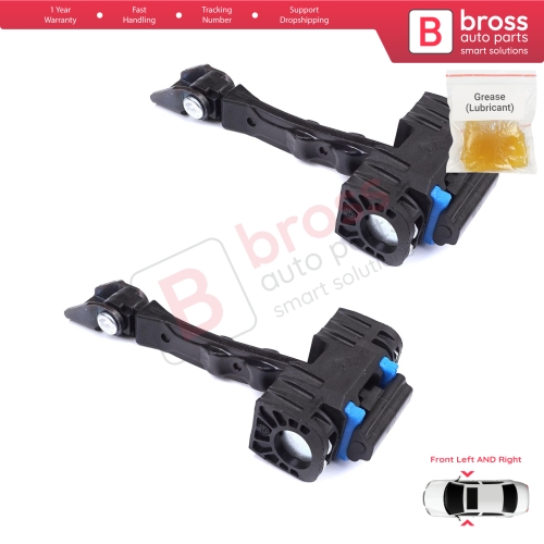 2 Pieces Front Door Stop Check Assy Limiter Strap for VW Beetle A5 5C 2011-2019 2/3-Door Hatchback Cabriolet 5C5837249