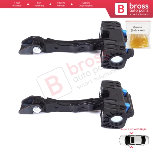 2 Pieces Front Door Stop Check Assy Limiter Strap for VW Beetle A5 5C 2011-2019 2/3-Door Hatchback Cabriolet 5C5837249