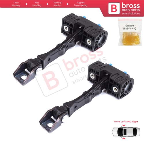2 Pieces Front Door Stop Check Assy Limiter Strap for VW Beetle A5 5C 2011-2019 2/3-Door Hatchback Cabriolet 5C5837249