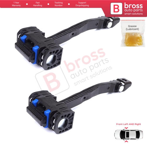 2 Pieces Front Door Stop Check Assy Limiter Strap for VW Golf Sportsvan AM1 AN1 2014-2020 510837249