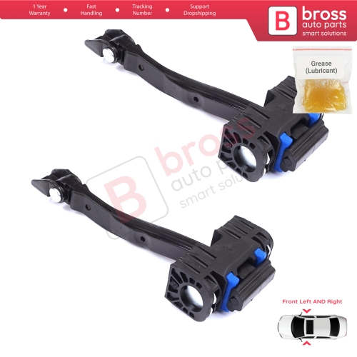 2 Pieces Front Door Stop Check Assy Limiter Strap for VW Golf Sportsvan AM1 AN1 2014-2020 510837249