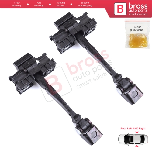 2 Pieces Rear Door Stop Check Assy Limiter Strap for VW Golf Sportsvan AM1 AN1 2014-2020 510839249