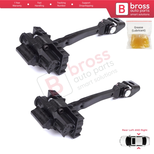 2 Pieces Rear Door Stop Check Assy Limiter Strap for VW Golf Sportsvan AM1 AN1 2014-2020 510839249