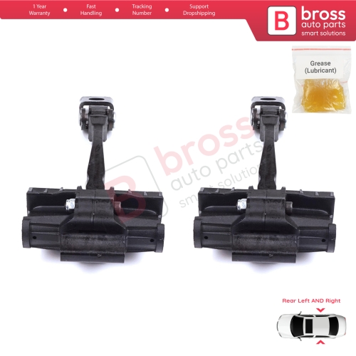 2 Pieces Rear Door Stop Check Assy Limiter Strap for VW Golf Sportsvan AM1 AN1 2014-2020 510839249