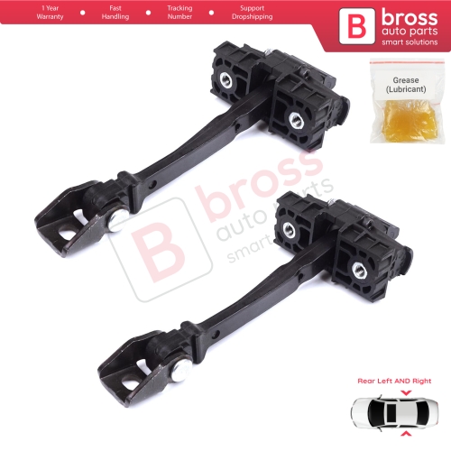 2 Pieces Rear Door Stop Check Assy Limiter Strap for VW Golf Sportsvan AM1 AN1 2014-2020 510839249