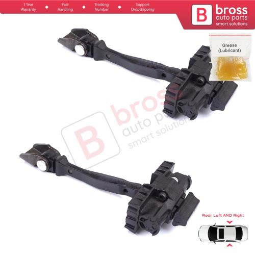 2 Pieces Rear Door Stop Check Assy Limiter Strap for VW T-Cross C11 D31 2018-On 2GM839249B