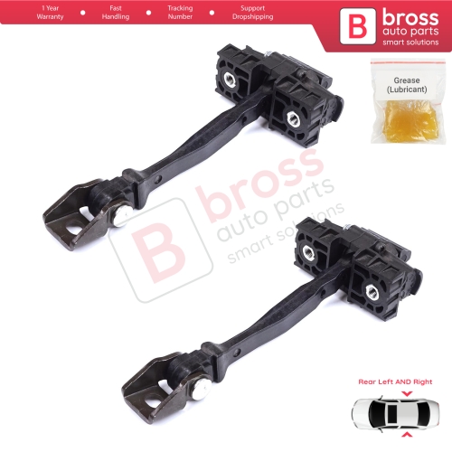 2 Pieces Rear Door Stop Check Assy Limiter Strap for VW T-Cross C11 D31 2018-On 2GM839249B