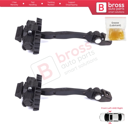 2 Pieces Front Door Stop Check Assy Limiter Strap for VW T-Roc A11 D11 2017-On 5-Door 2GA837249A 2GA837249B