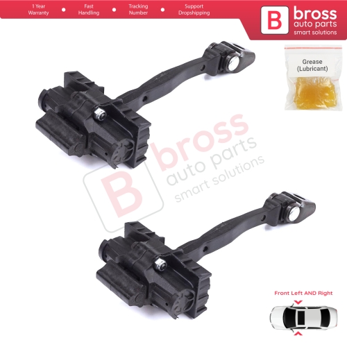 2 Pieces Front Door Stop Check Assy Limiter Strap for VW T-Roc A11 D11 2017-On 5-Door 2GA837249A 2GA837249B