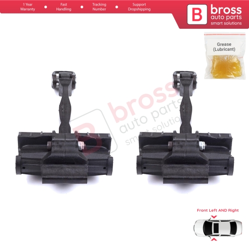 2 Pieces Front Door Stop Check Assy Limiter Strap for VW T-Roc A11 D11 2017-On 5-Door 2GA837249A 2GA837249B