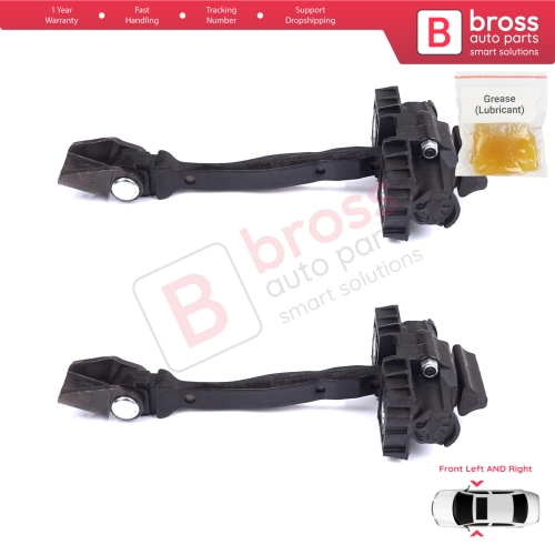 2 Pieces Front Door Stop Check Assy Limiter Strap for VW T-Roc A11 D11 2017-On 5-Door 2GA837249A 2GA837249B