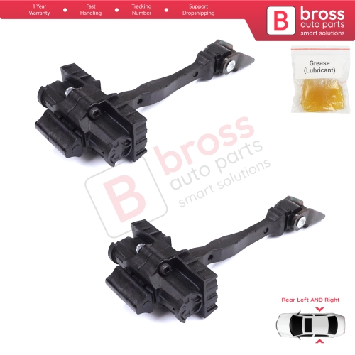 2 Pieces Rear Door Stop Check Assy Limiter Strap for VW T-Roc A11 D11 2017-On 5-Door 2GA839249B