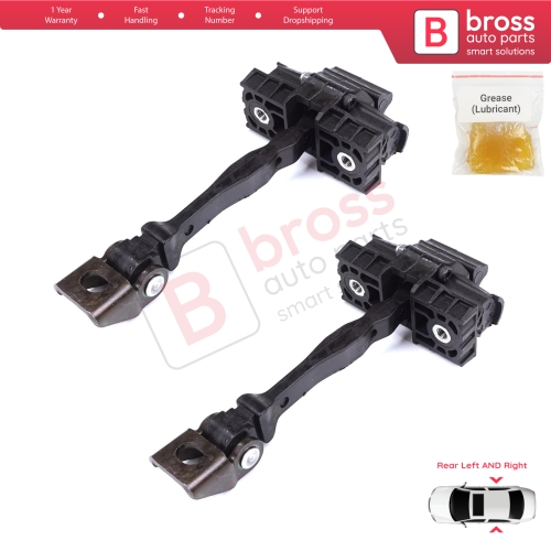 2 Pieces Rear Door Stop Check Assy Limiter Strap for VW T-Roc A11 D11 2017-On 5-Door 2GA839249B