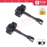2 Pieces Rear Door Stop Check Assy Limiter Strap for VW Touran MK2 5T 2015-On 5TA839249A