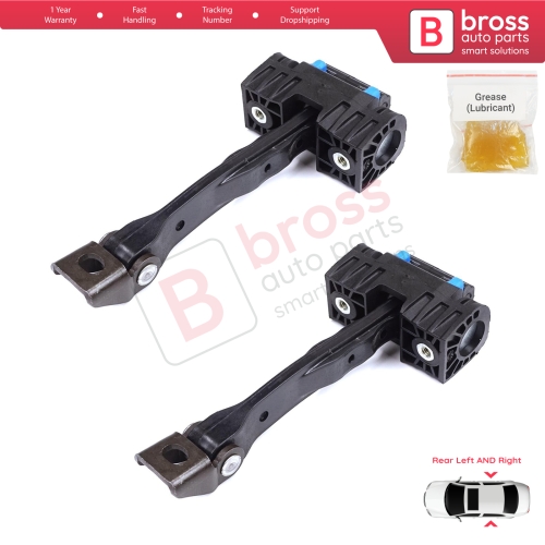 2 Pieces Rear Door Stop Check Assy Limiter Strap for VW Touran MK2 5T 2015-On 5TA839249A
