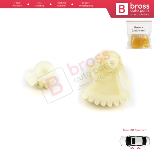 Left Door Lock Actuator Motor Repair Gears For Fiat Linea Albea Palio Siena 178 Punto 199 51910171