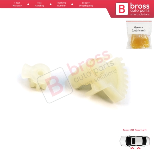 Left Door Lock Actuator Motor Repair Gears For Fiat Linea Albea Palio Siena 178 Punto 199 51910171