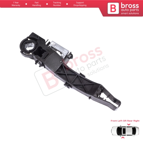 Front Left or Rear Right Sliding Door Outside Handle Carrier Bracket for Renault Master MK3 Nissan NV400 Interstar Vauxhall Opel Movano B 806071828R  
