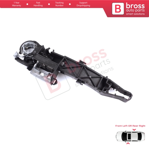 Front Left or Rear Right Sliding Door Outside Handle Carrier Bracket for Renault Master MK3 Nissan NV400 Interstar Vauxhall Opel Movano B 806071828R  