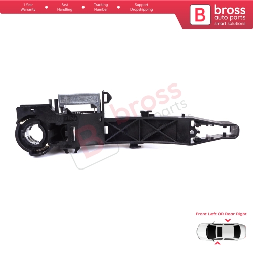 Front Left or Rear Right Sliding Door Outside Handle Carrier Bracket for Renault Master MK3 Nissan NV400 Interstar Vauxhall Opel Movano B 806071828R  