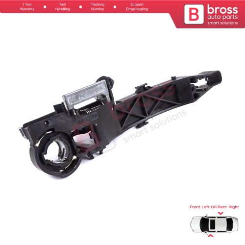 Front Left or Rear Right Sliding Door Outside Handle Carrier Bracket for Renault Master MK3 Nissan NV400 Interstar Vauxhall Opel Movano B 806071828R  