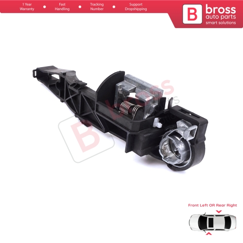 Front Left or Rear Right Sliding Door Outside Handle Carrier Bracket for Renault Master MK3 Nissan NV400 Interstar Vauxhall Opel Movano B 806071828R  