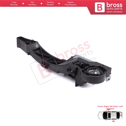 Front Right or Rear Left Sliding or Trunk Door Outside Handle Carrier Bracket for Renault Master MK3 Nissan NV400 Interstar Vauxhall Opel Movano B 806064162R