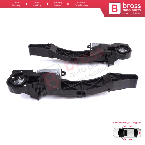 Front or Rear Left Right Door Outside Handle Carrier Bracket for Renault Master MK3 Nissan NV400 Interstar Vauxhall Opel Movano B 806064162R 806071828R