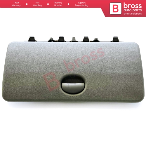 LHD Glove Box Door Lower Cover Gray for Renault Kangoo Nissan Kubistar MK1 X76 FC KC 1997-2009 8200181005