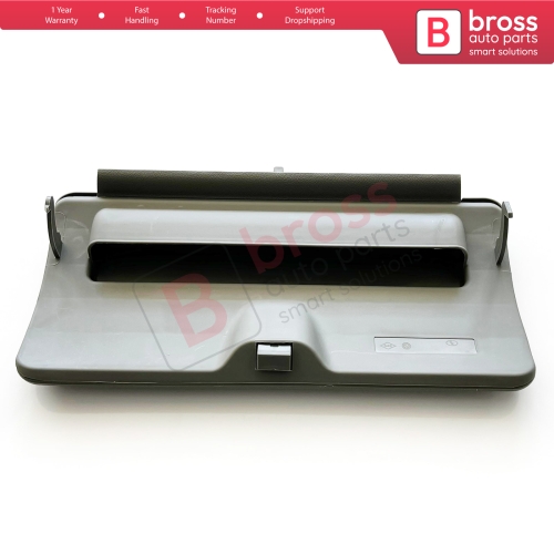 LHD Glove Box Door Lower Cover Gray for Renault Kangoo Nissan Kubistar MK1 X76 FC KC 1997-2009 8200181005
