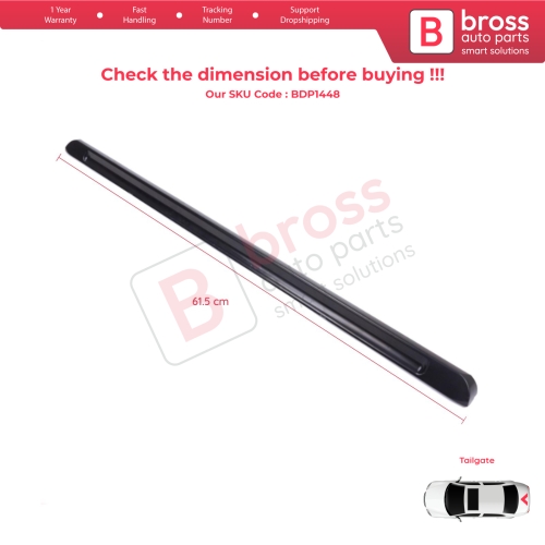 Rear Trunk Lid Handle Grip for Mercedes 190 190E 190D W201 1982-1993 A2017580202