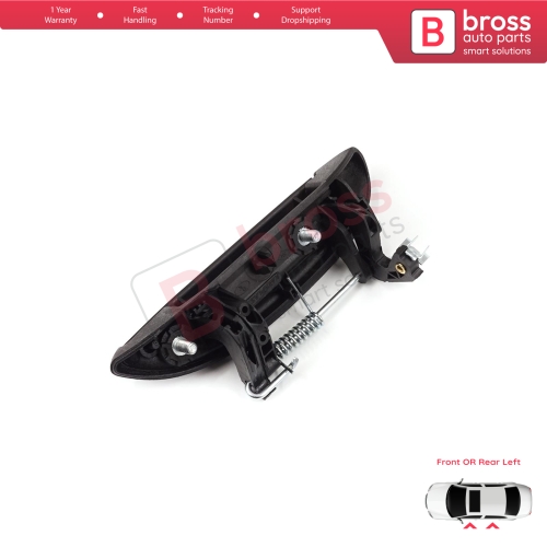 Left Exterior Door Handle for Renault Clio 2 Megane 1 Scenic 1 Symbol Thalia Logan Platina Lada Largus 7700426086