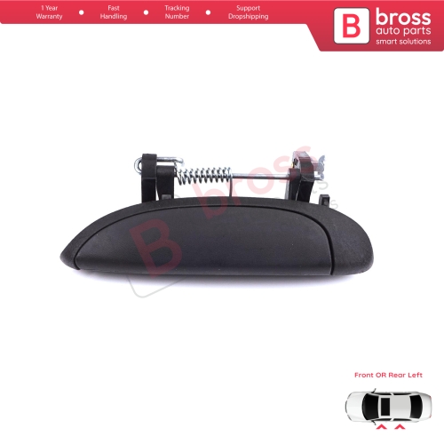 Left Exterior Door Handle for Renault Clio 2 Megane 1 Scenic 1 Symbol Thalia Logan Platina Lada Largus 7700426086