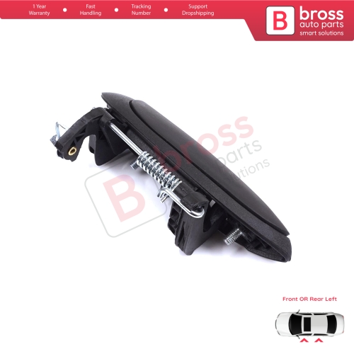 Left Exterior Door Handle for Renault Clio 2 Megane 1 Scenic 1 Symbol Thalia Logan Platina Lada Largus 7700426086