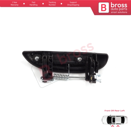 Left Exterior Door Handle for Renault Clio 2 Megane 1 Scenic 1 Symbol Thalia Logan Platina Lada Largus 7700426086