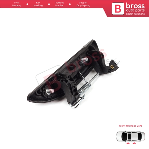 Left Exterior Door Handle for Renault Clio 2 Megane 1 Scenic 1 Symbol Thalia Logan Platina Lada Largus 7700426086