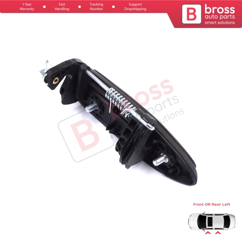 Left Exterior Door Handle for Renault Clio 2 Megane 1 Scenic 1 Symbol Thalia Logan Platina Lada Largus 7700426086