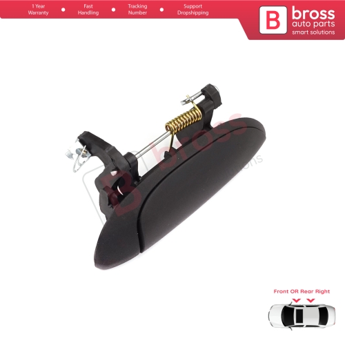 Right Exterior Door Handle for Renault Clio 2 Megane 1 Scenic 1 Symbol Thalia Logan Platina Lada Largus 7700426087