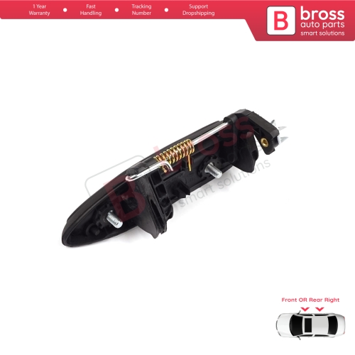 Right Exterior Door Handle for Renault Clio 2 Megane 1 Scenic 1 Symbol Thalia Logan Platina Lada Largus 7700426087