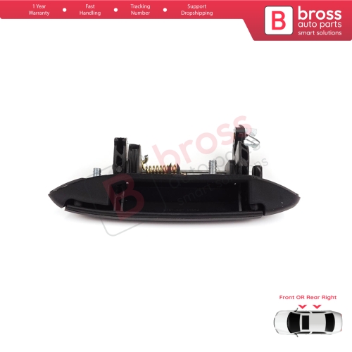 Right Exterior Door Handle for Renault Clio 2 Megane 1 Scenic 1 Symbol Thalia Logan Platina Lada Largus 7700426087