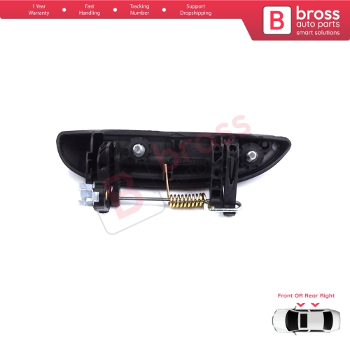 Right Exterior Door Handle for Renault Clio 2 Megane 1 Scenic 1 Symbol Thalia Logan Platina Lada Largus 7700426087