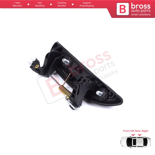 Right Exterior Door Handle for Renault Clio 2 Megane 1 Scenic 1 Symbol Thalia Logan Platina Lada Largus 7700426087