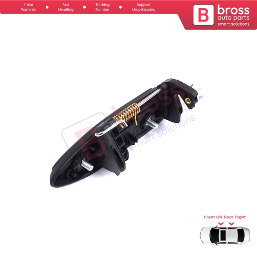 Right Exterior Door Handle for Renault Clio 2 Megane 1 Scenic 1 Symbol Thalia Logan Platina Lada Largus 7700426087