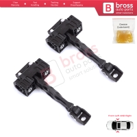 2 Pieces Front Door Stop Check Assy Limiter Strap for Skoda Fabia MK2 Roomster 5J7 Praktik 5J 5J0837249C